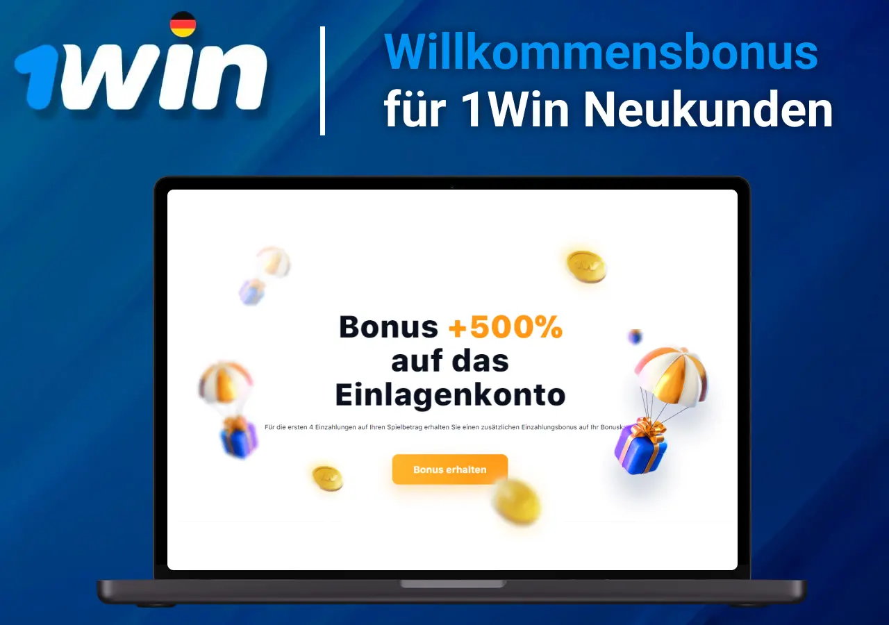 Grundlegende Schritte zum Starten des Lucky Jet-Spiels auf 1Win mit zwei Smartphones, eines zeigt Lucky Jet