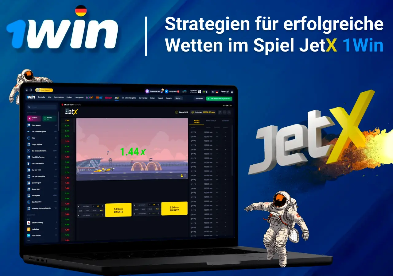 Strategien für erfolgreiche Wetten im JetX-Spiel auf der 1Win-Plattform